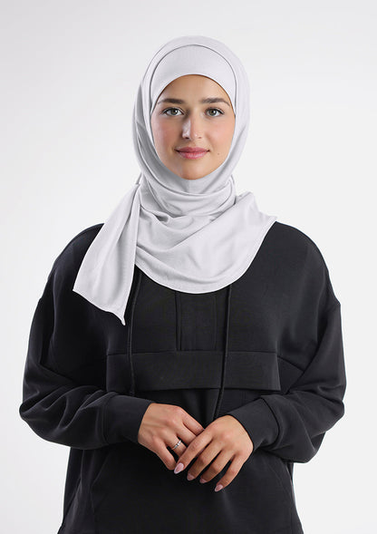 Gym Sports Hijab Dual Color - Non Reversible