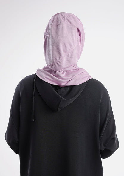 Gym Sports Hijab Dual Color - Non Reversible